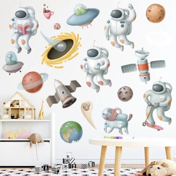 Autocollant Mural Univers Spatial - 1