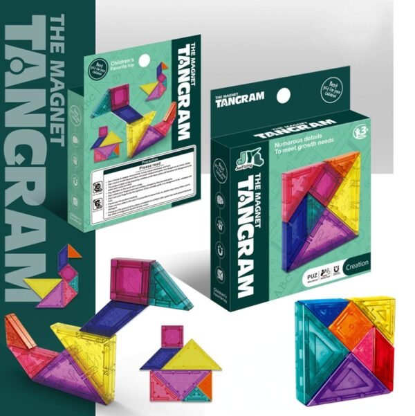 Tangram Magnétique 3D - 1