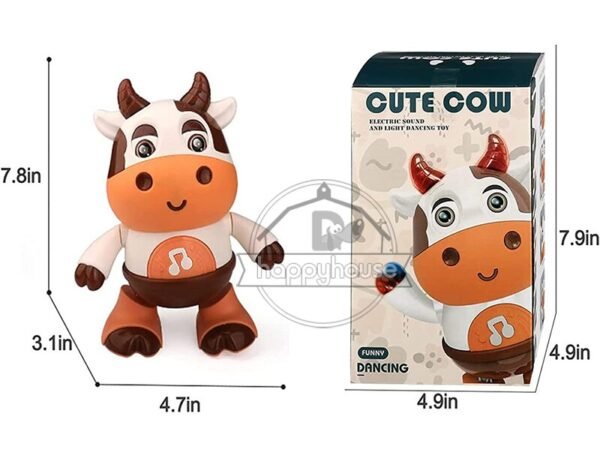 Vache Musicale Dansante avec Lumières LED - 6