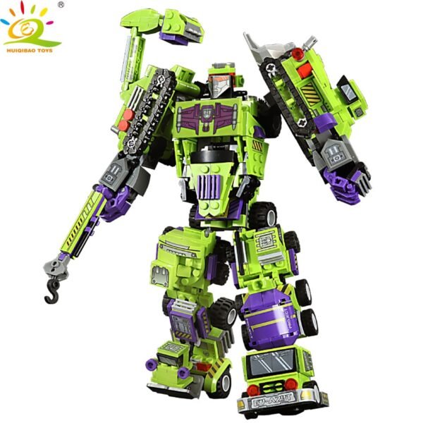 Kit Robots et Véhicules Militaires 6 en 1 - 1