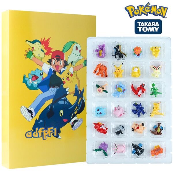 Ensemble de 24 figurines Pokémon