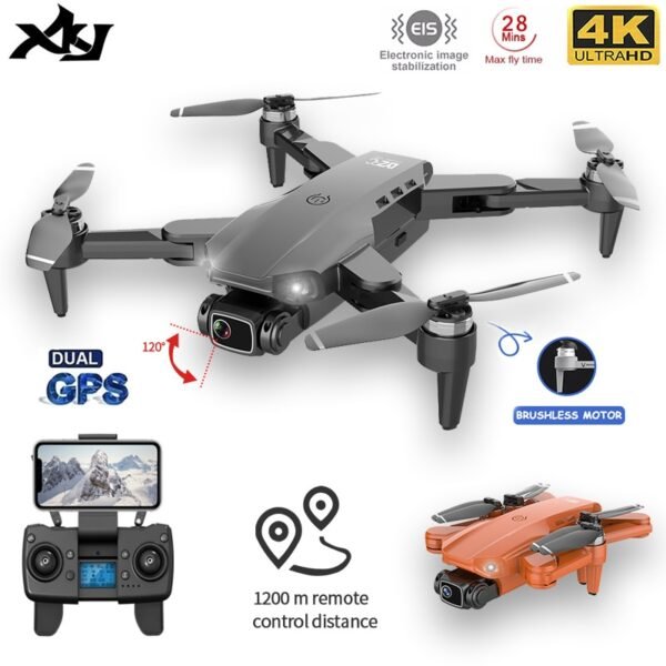 Drone GPS Pliable avec Caméra 4K - 1