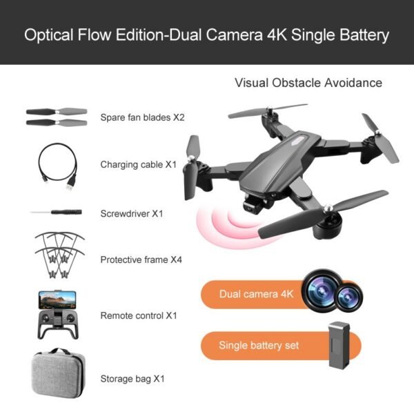 Drone télécommandé avec caméra 6K - 7