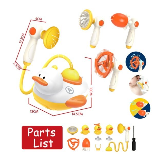 Set de Jeu Canard de Bain - 4