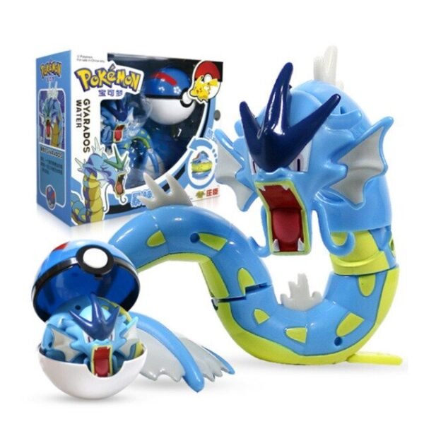 Lot de Poke Balls transformables - 16