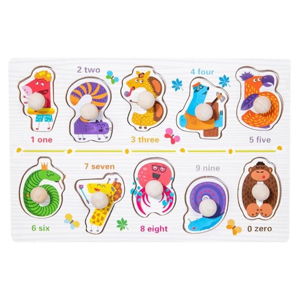 Puzzles animaux en bois - 3