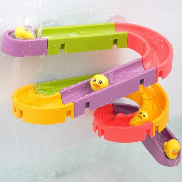 Jouets de Bain Canards et Toboggan - 5