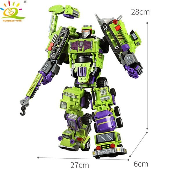 Kit Robots et Véhicules Militaires 6 en 1 - 4