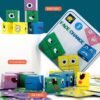 Jeu de blocs à visages changeants