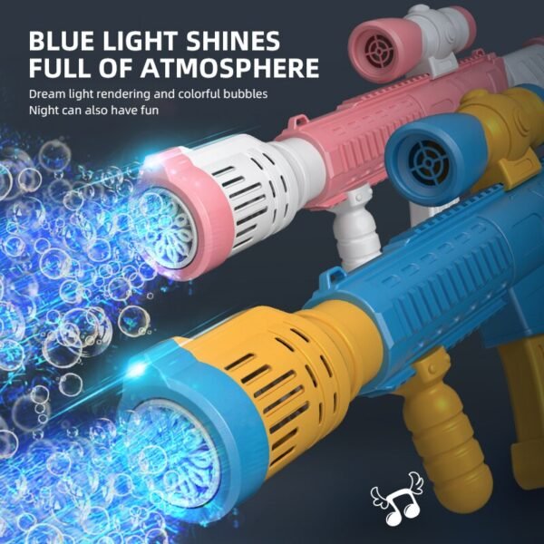 Pistolet à bulles électrique rechargeable - 3