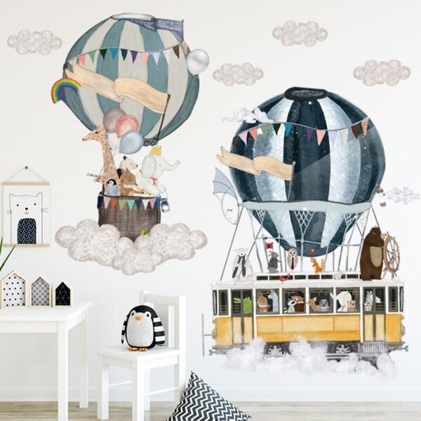 Autocollant Mural Voyage Cartoon - 3