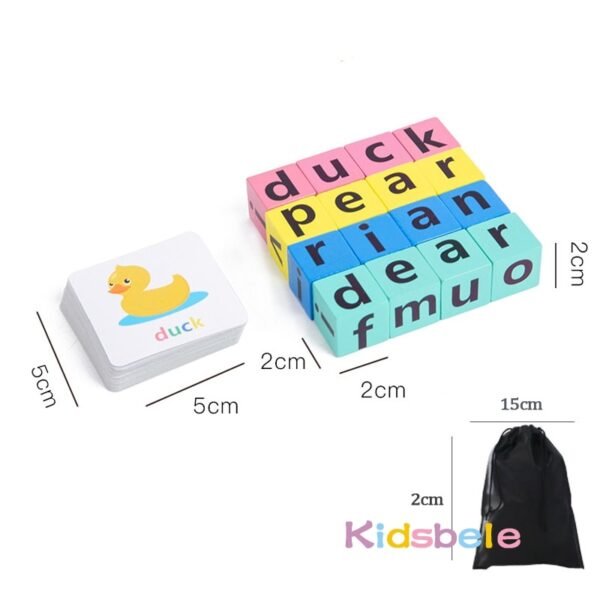 Blocs de Lettres Montessori - 2