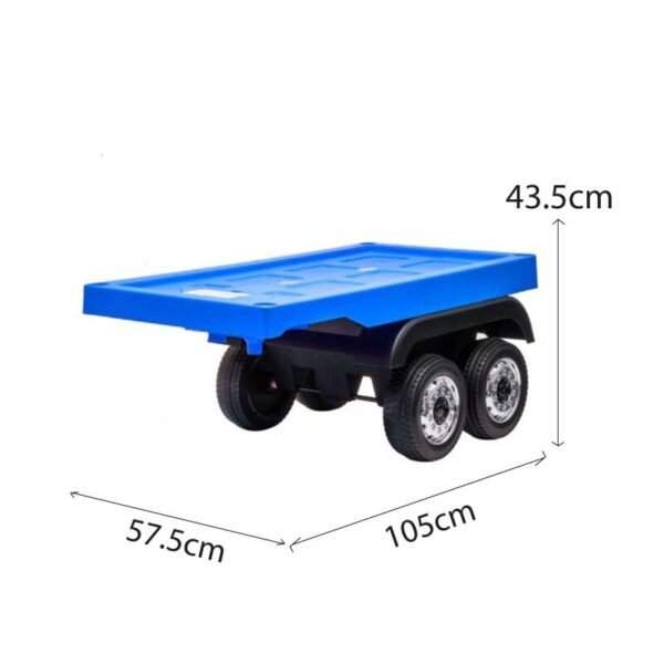 Tracteur Électrique avec Remorque pour Enfants - 6