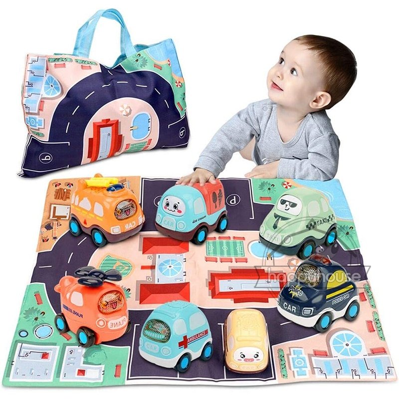 Camion Jouet et Tapis de Jeu