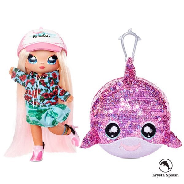 Poupée mode avec sac sequin - 6