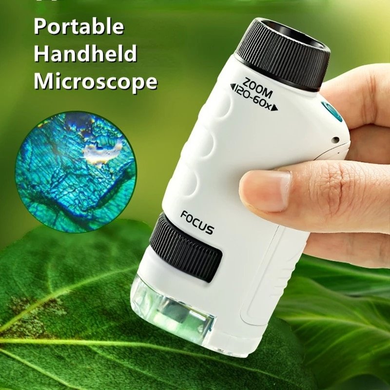 Microscope de poche éducatif pour enfants