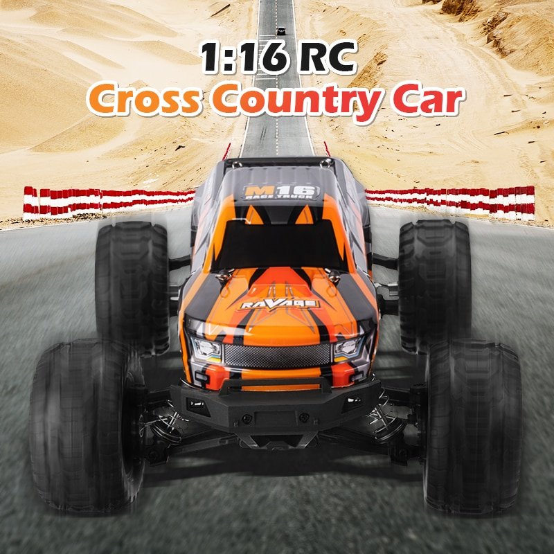 Voiture de course télécommandée 1/16
