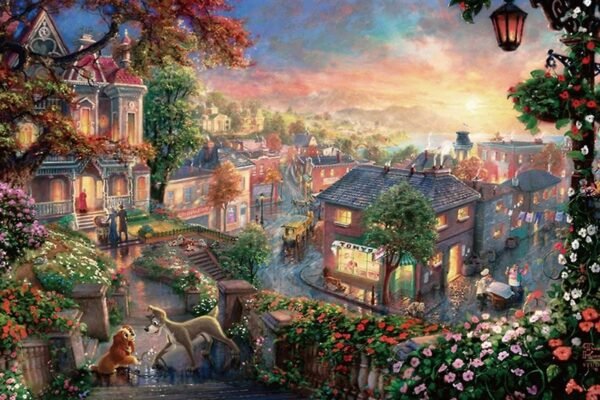 Puzzle 1000 Pièces Paysage - 34