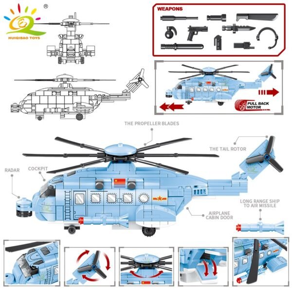 Kit d'Avion de Chasse Militaire - 8