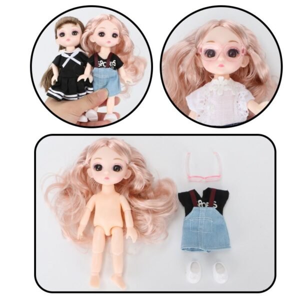 Poupée Articulée avec Vêtements - 2