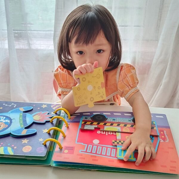 Livre puzzle Montessori DIY - 4