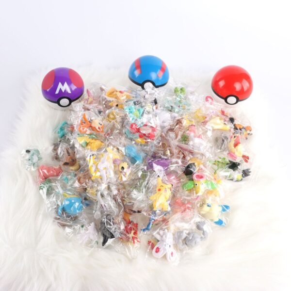 Ensemble Poke Ball et figurines Pokémon - 12