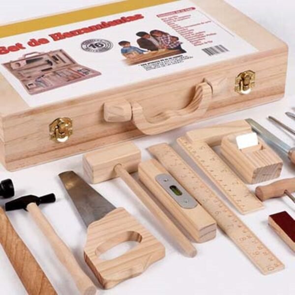 Boîte d'Outils en Bois pour Enfants - 3