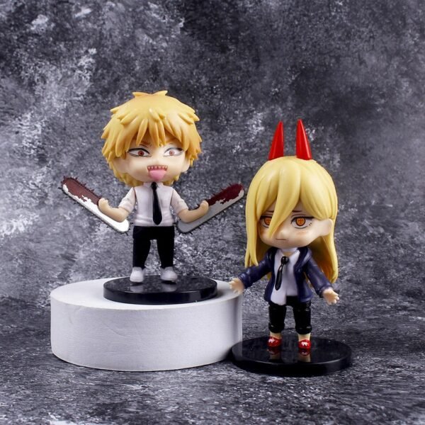 Lot de 6 Figurines "Chainsaw Man" Version Q - 4