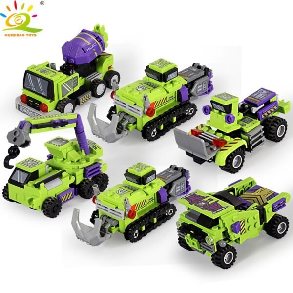 Kit Robots et Véhicules Militaires 6 en 1 - 3