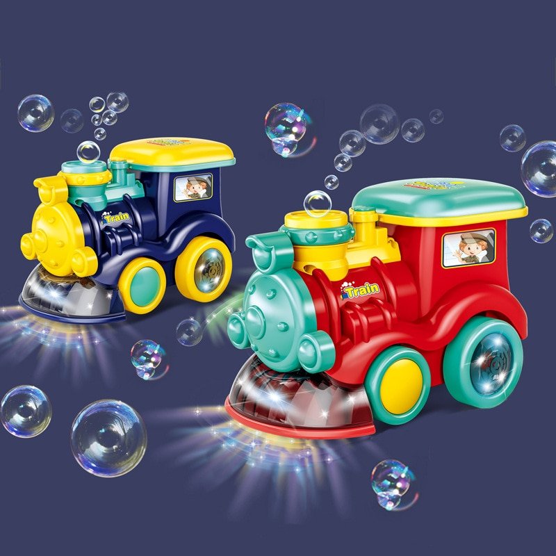Train à Bulles Lumineux