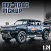Jeep Sahara Wrangler en Alliage 1:32