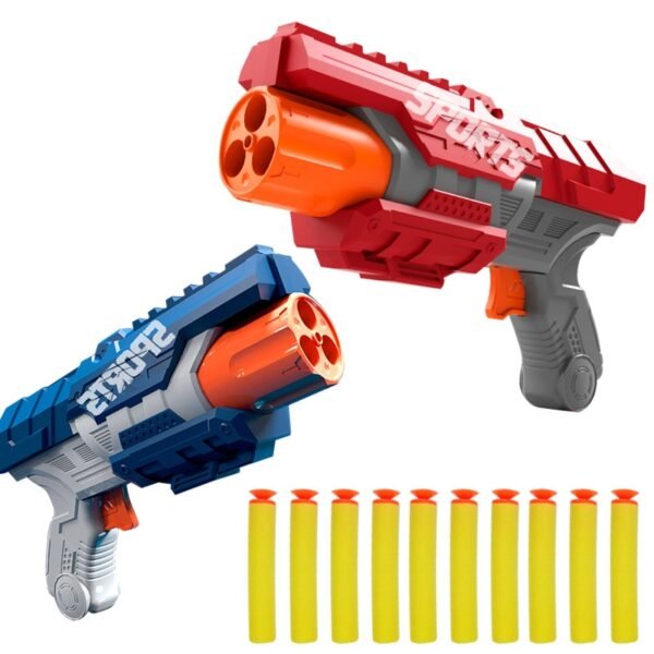 Pistolet à fléchettes en mousse