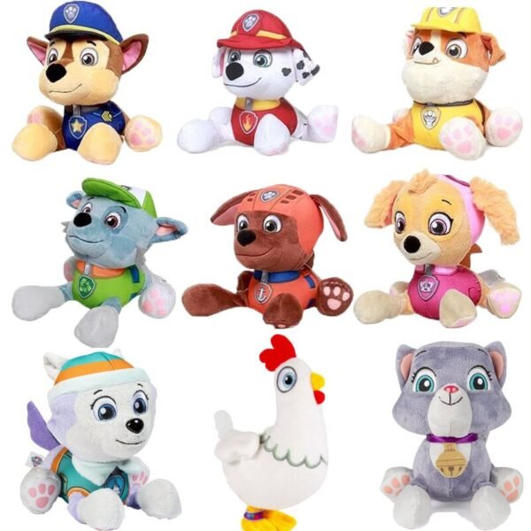 Peluches Patrouille de chiots style Tang (ensemble de 6) - 10