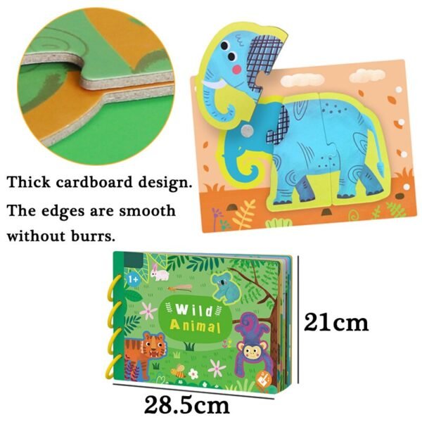 Livre puzzle Montessori DIY - 10