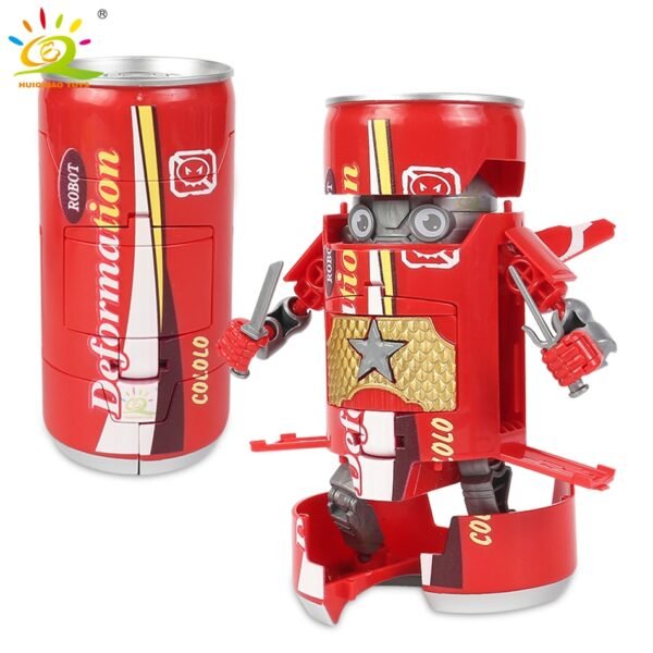 Robot canette transformable