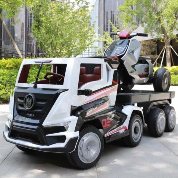 Voiture électrique style camion pour enfants - 1