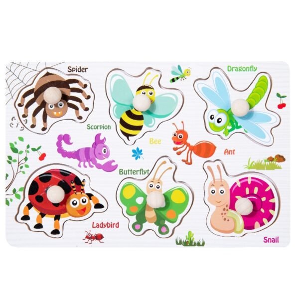 Puzzles animaux en bois - 10