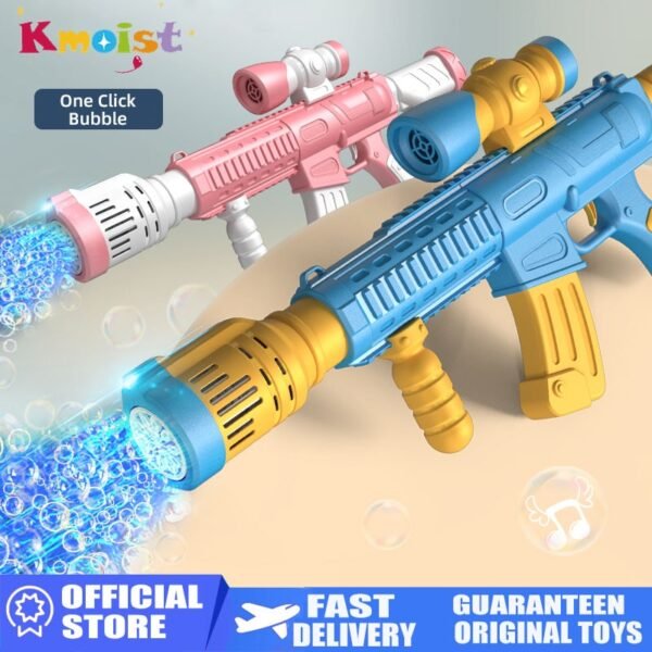 Pistolet à bulles électrique rechargeable