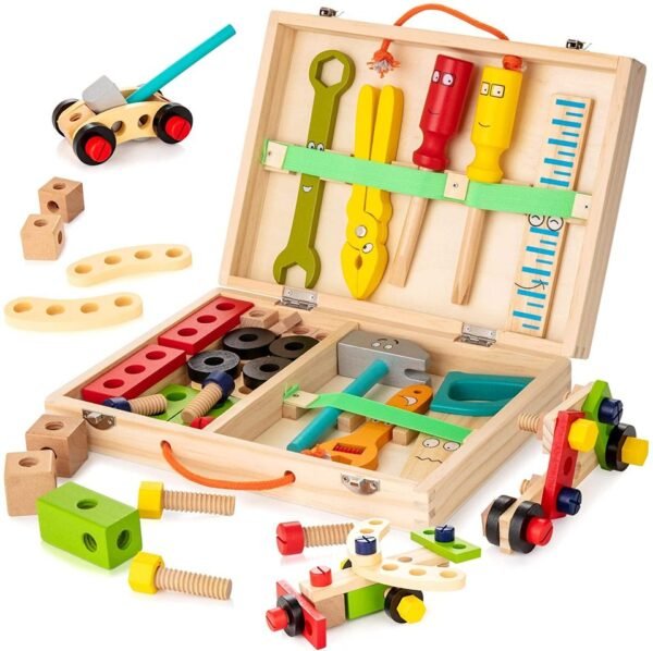 Boîte à Outils en Bois