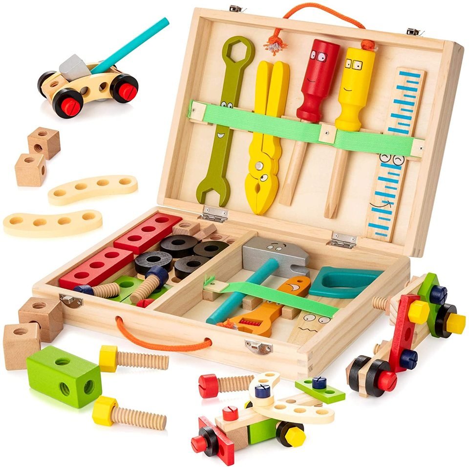 Boîte à Outils en Bois