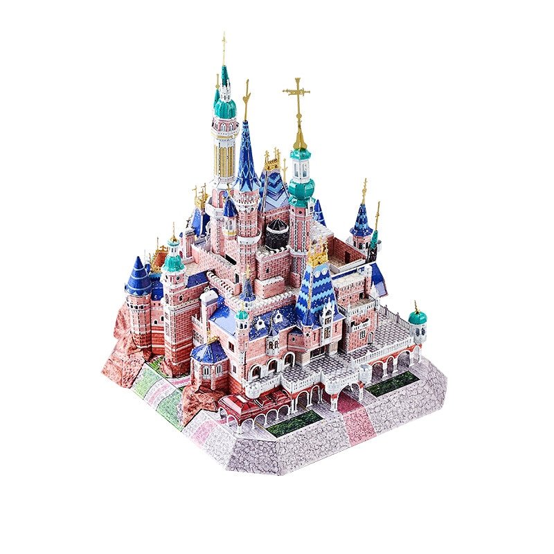 Puzzle 3D Métallique Château