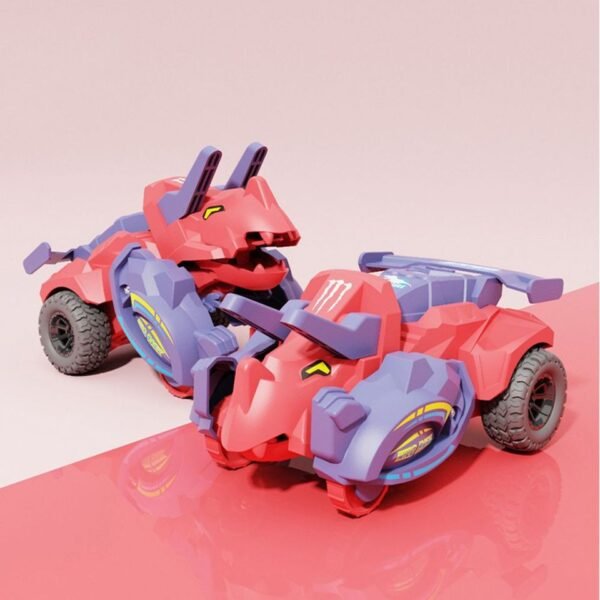 Voiture Dinosaure Transformable - 11