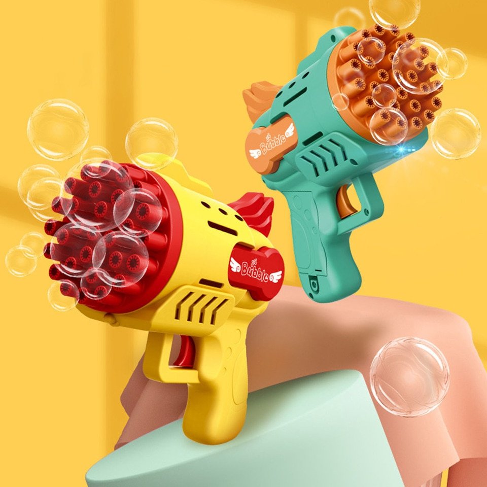 Pistolet à Bulles Électrique Lumineux