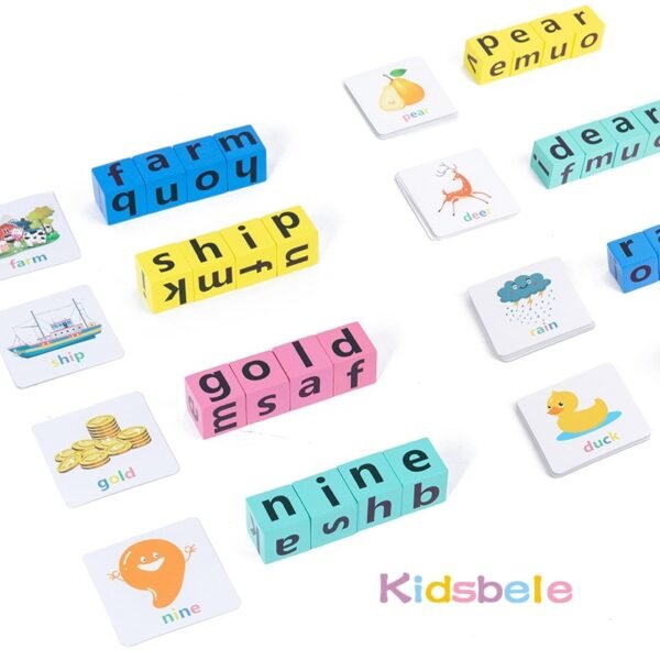 Blocs de Lettres Montessori - 6