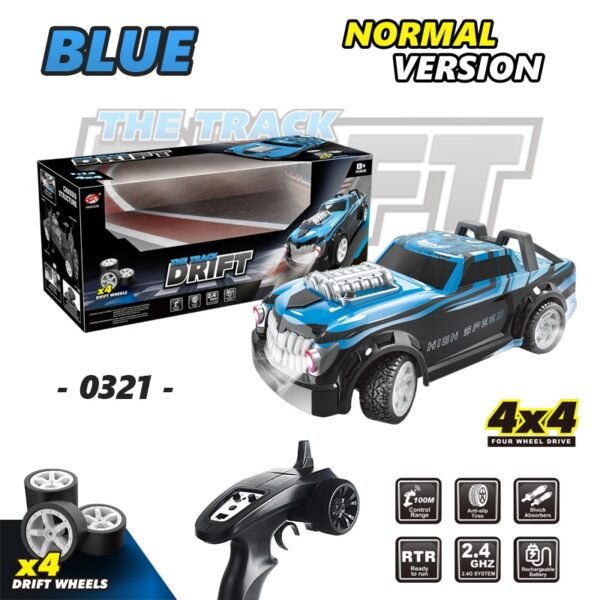 Voiture de Course 4WD Télécommandée - 10