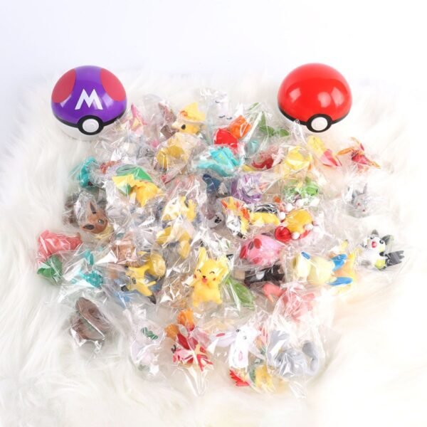 Ensemble Poke Ball et figurines Pokémon - 8