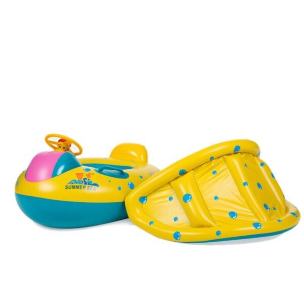 Bouée pour bébé avec auvent - 4