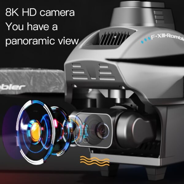 Drone 8K Professionnel avec Caméra HD - 9