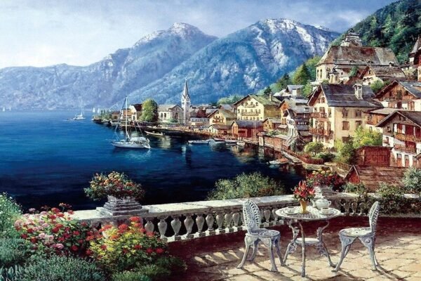 Puzzle 1000 pièces "Paysage célèbre" - 16