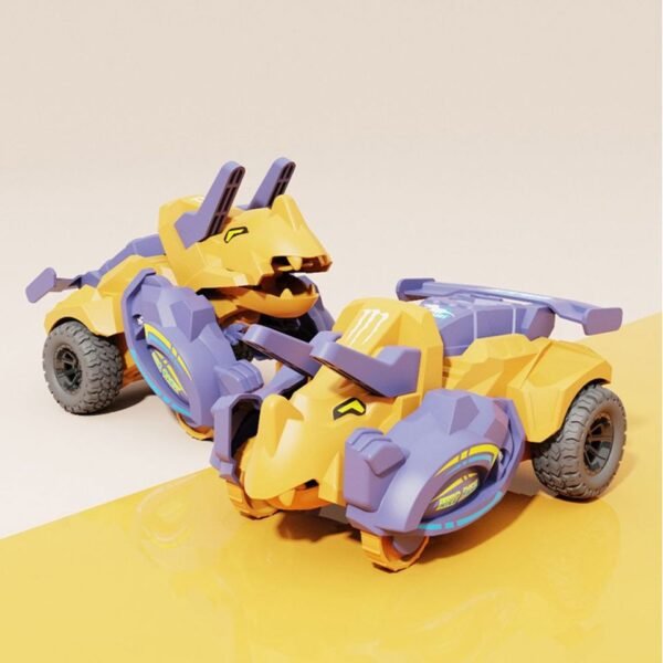 Voiture Dinosaure Transformable - 9